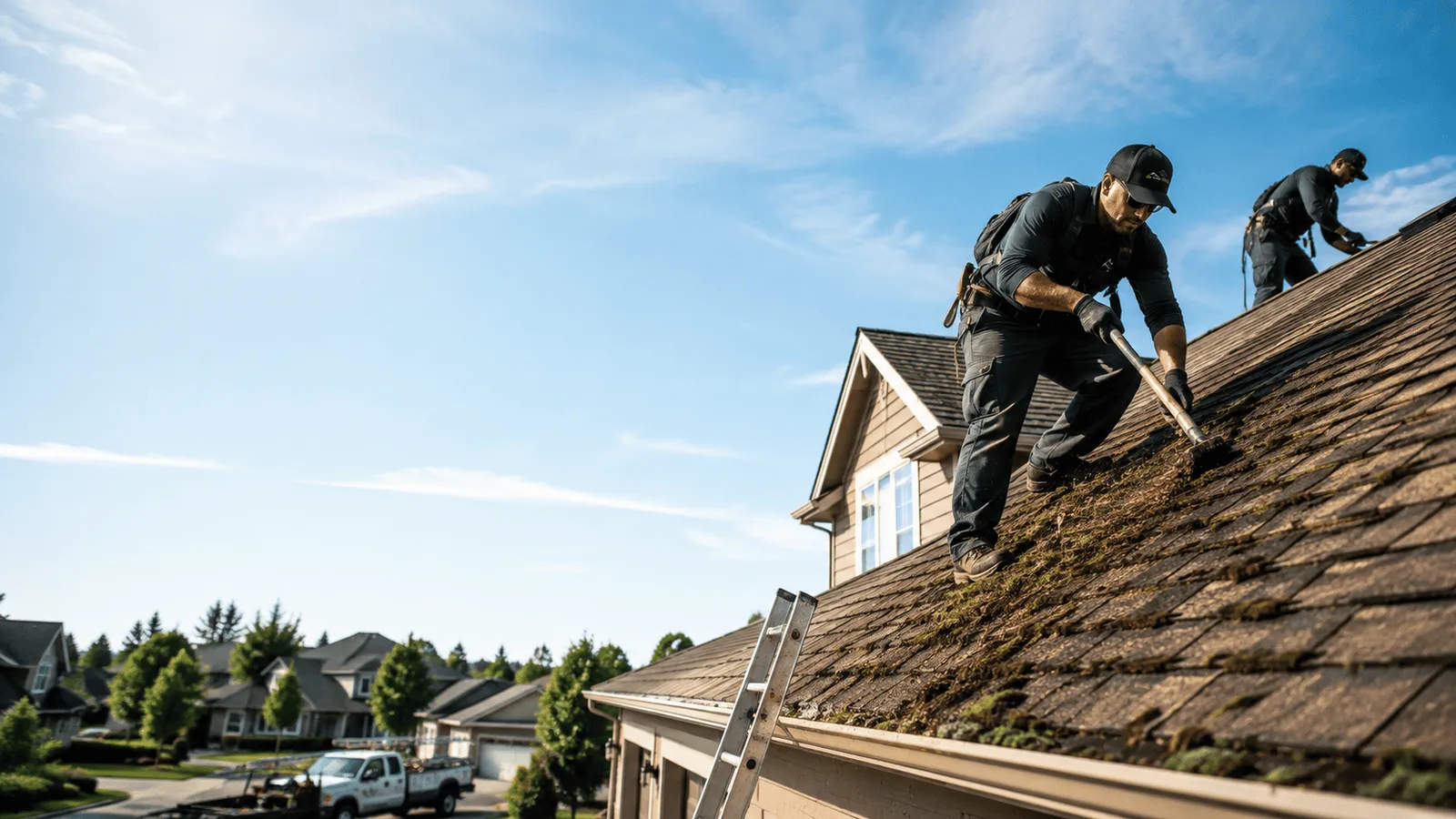 Roof Moss Removal in Golden, OK near me